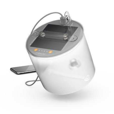 Luci Base: Solar Inflatable Lantern + Power Bank