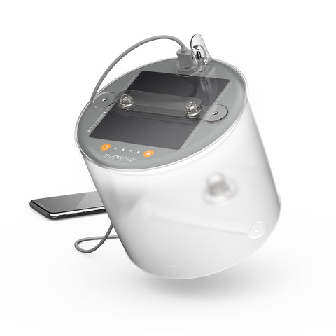 Luci Base: Solar Inflatable Lantern + Power Bank