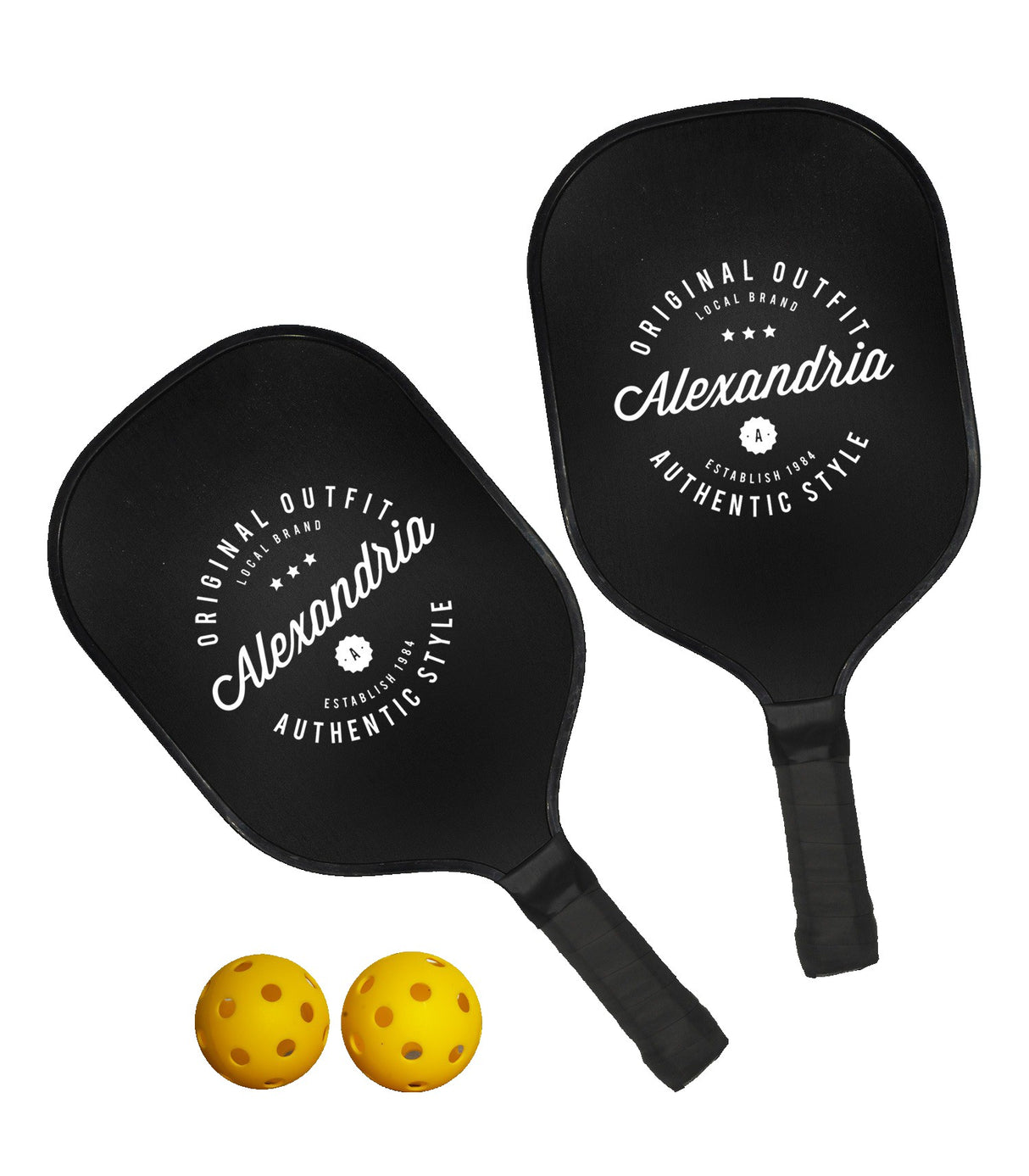 Smasher Pickleball Set Black