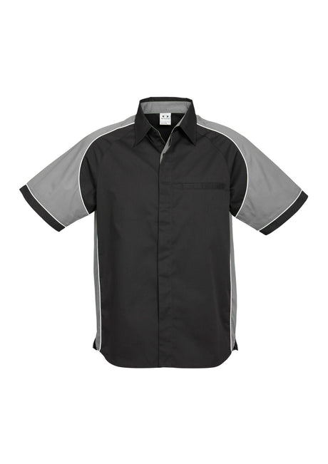 Nitro Contrast Panel Men's Short Sleeve Shirt