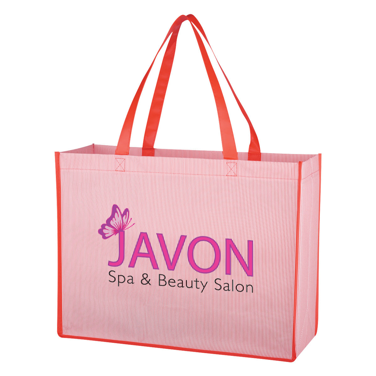 Matte Laminated Non-Woven Bahama Tote Bag