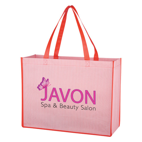 Matte Laminated Non-Woven Bahama Tote Bag