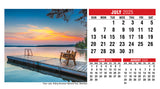 Scenes of Canada (English) Desk Tent Calendar