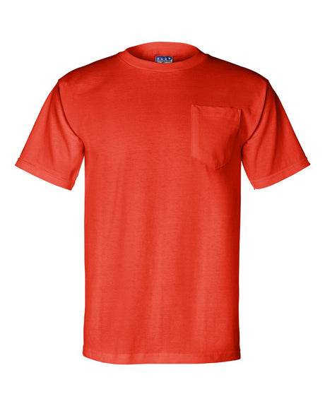 Bayside Union-Made Short Sleeve T-Shirt w/Pocket