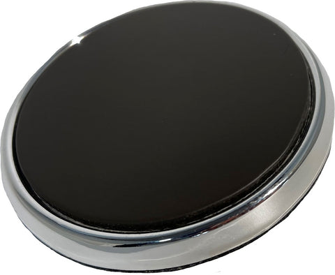 Single Desktop Coaster silver heavy weight