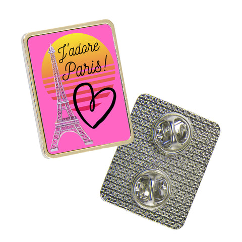 SOS Lapel Pin - Large Rectangle