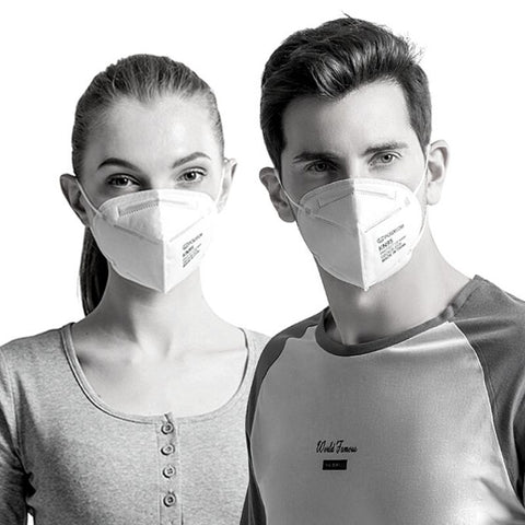 24 Hr Express Ship - KN95, 5-Ply Face Masks, FDA EUA List, Bulk Packaged, Full color Transfer logo