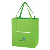 Non-woven Wave Shopper Tote Bag
