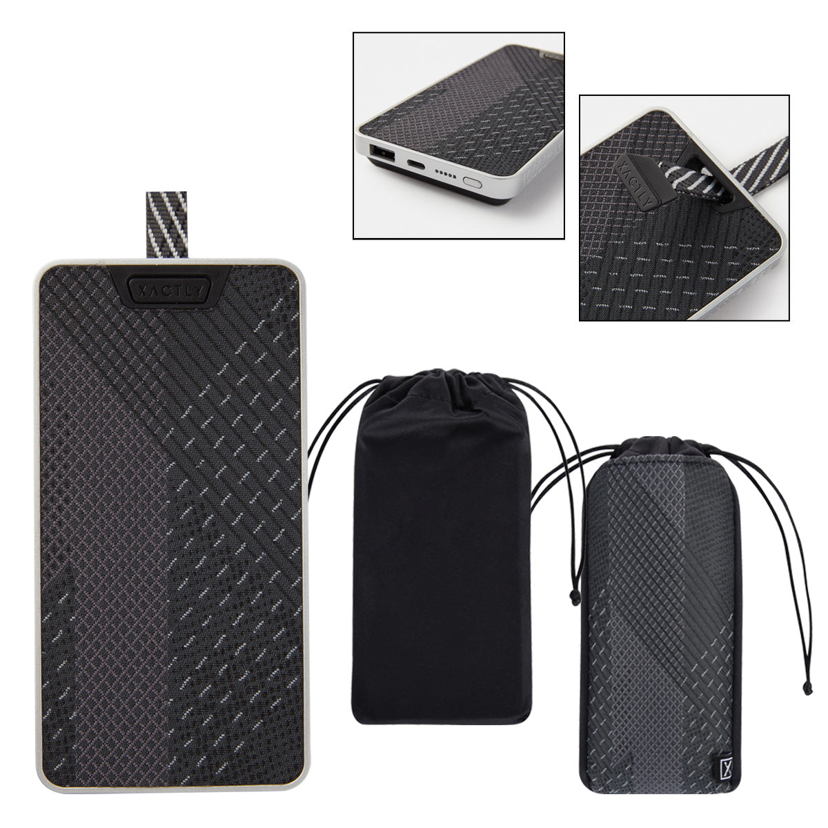 Xactly Lithium - 10,000 mAh Qi Wireless Power Bank