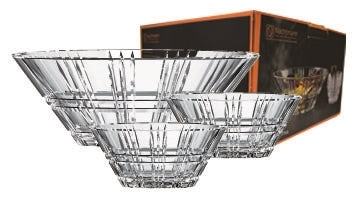 Nachtmann Square crystal bowl set 5pcs in retail giftbox