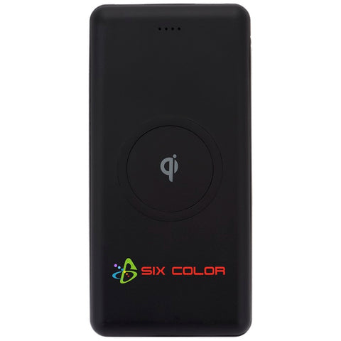 10000mAh UL Certified Qi Ring Wireless Power Bank & Charger