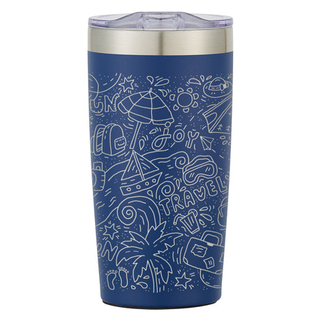 20 Oz. Full Laser Two-tone Himalayan Tumbler
