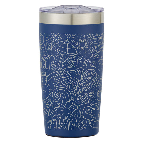 20 Oz. Full Laser Two-tone Himalayan Tumbler