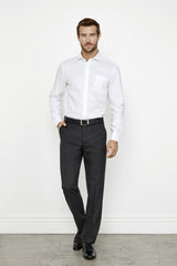Classic Men's Flat Front Pants