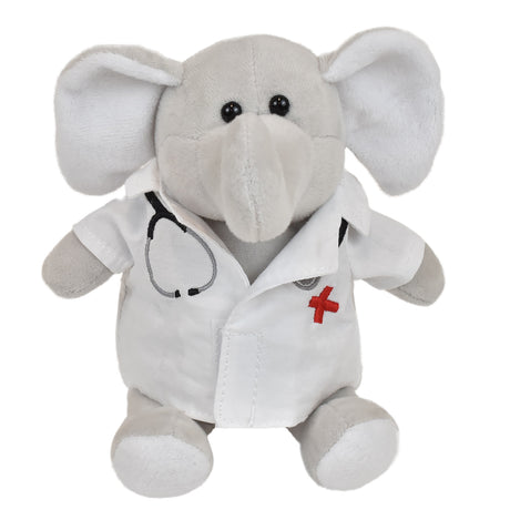 6" Mini Me Eleanor Elephant w/Doctor Coat