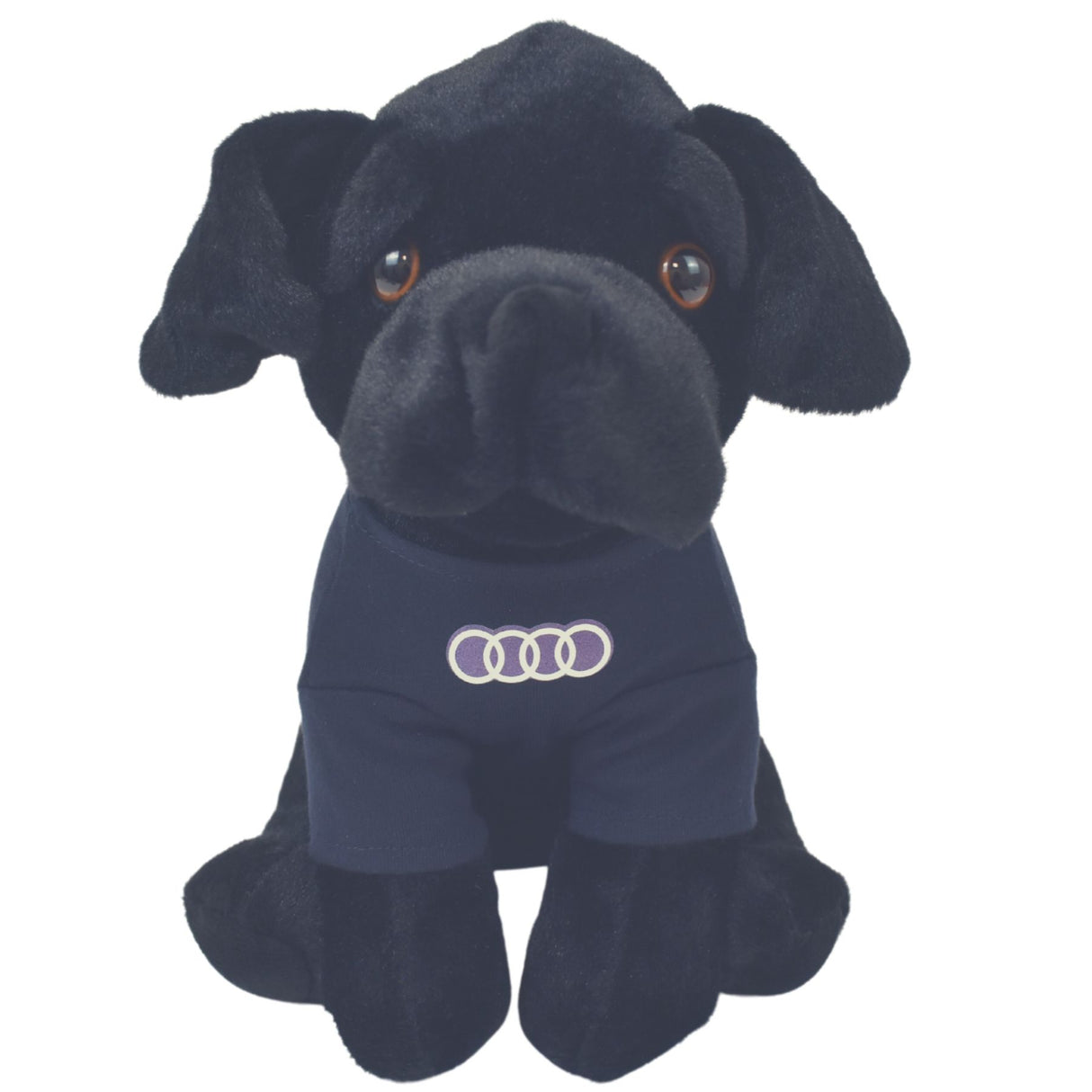Onyx 8" Black Labrador Plush Dog Canine Collection