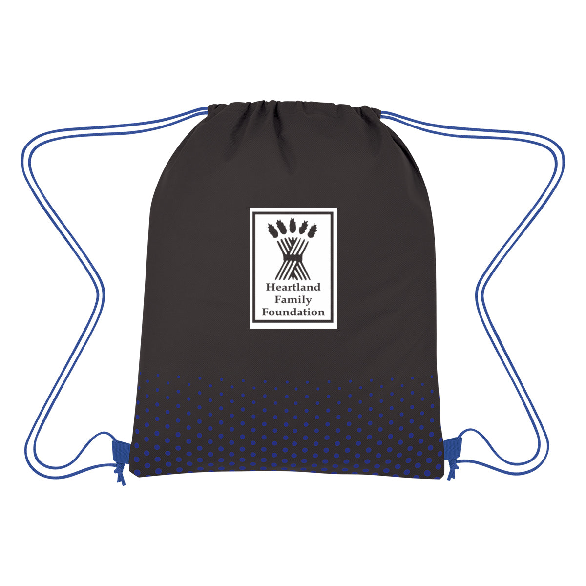 Connect The Dots Non-woven Drawstring Bag