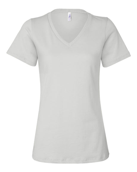 Bella+Canvas® Women's Relaxed Jersey V-Neck Tee