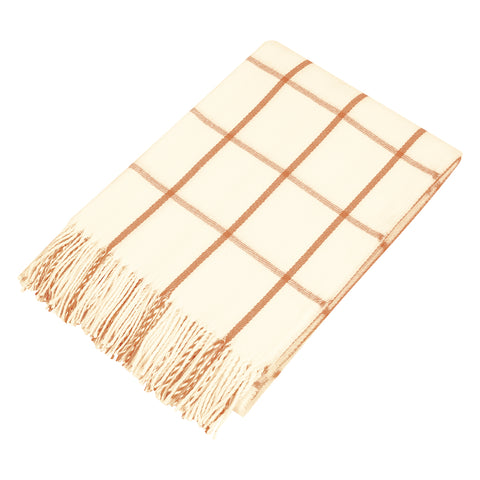 Charleston Fringed Throw Blanket