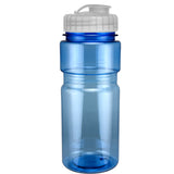 20 Oz. Translucent Recreation Bottle w/ Flip Top Lid