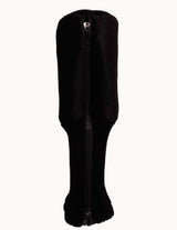 Plush Black Golf Head Cover