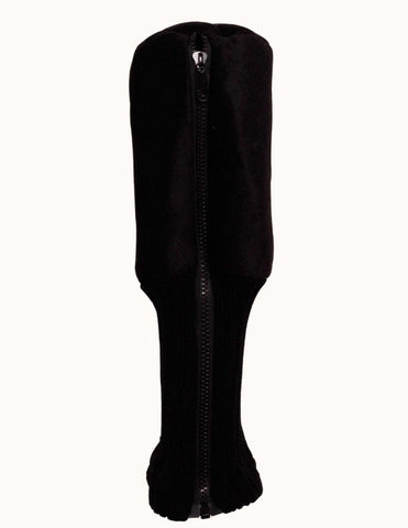 Plush Black Golf Head Cover