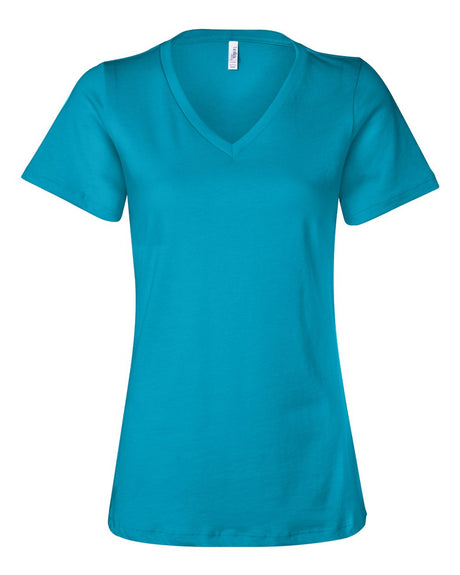 Bella+Canvas® Women's Relaxed Jersey V-Neck Tee