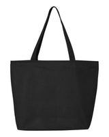 000508 Q-Tees™ 25L Zippered Tote Bag