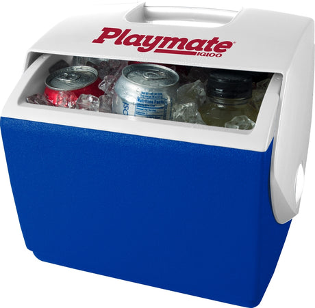Igloo Playmate Pal 7qt Cooler in blue/white (undecorated)