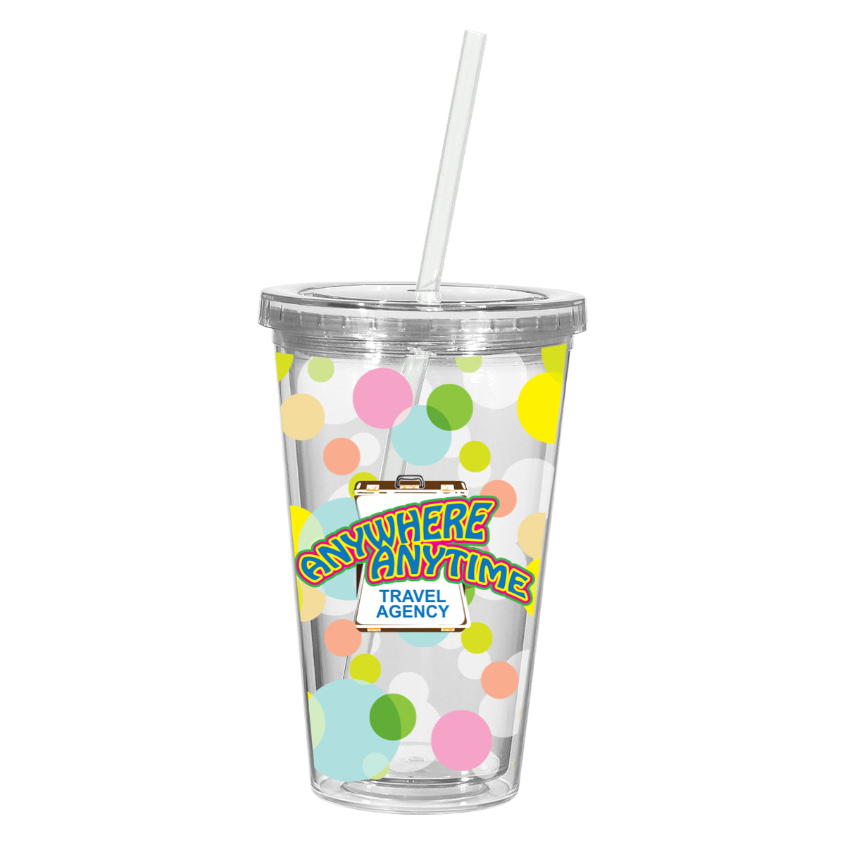 16 Oz. Newport Acrylic Tumbler With Insert