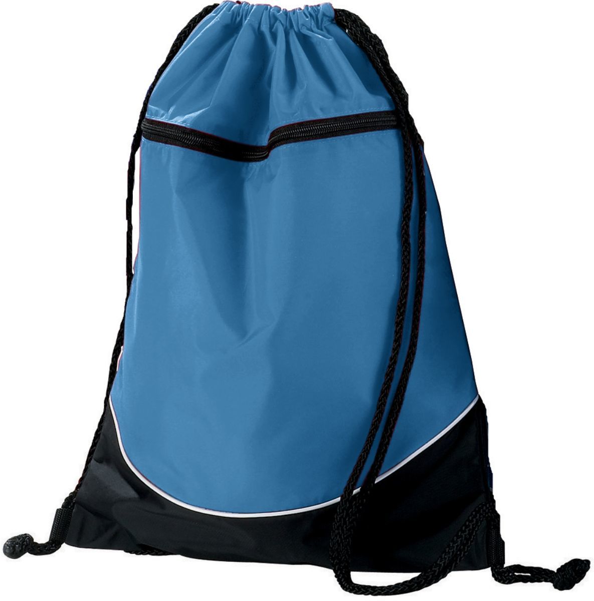 Tri-Color Drawstring Backpack