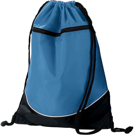 Tri-Color Drawstring Backpack