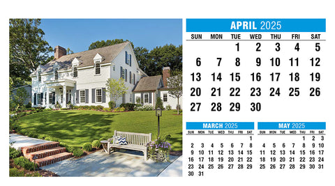 Homes Desk Tent Calendar