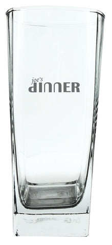Sterling square highball 16oz square bottom glass