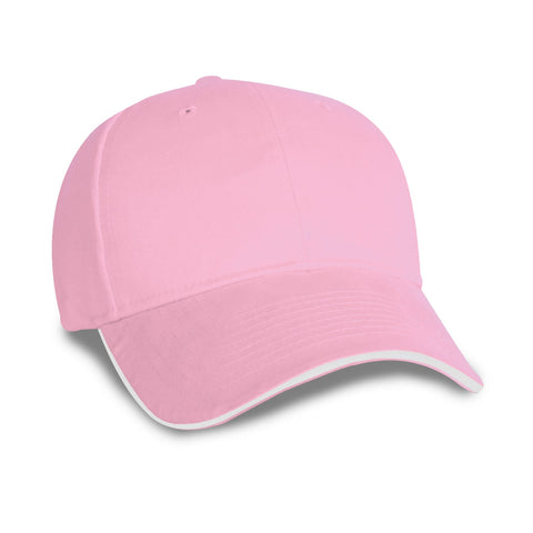 Constructed Mid Weight Brushed Cotton Twill Sandwich Cap