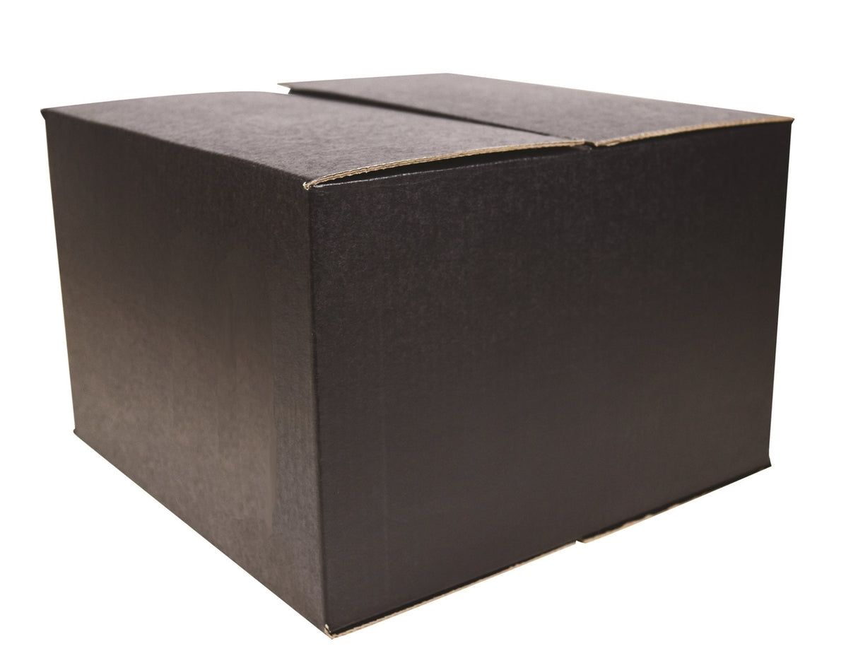 ~Chesapeake Old Fashioned 10.5oz heavy sham clear glass S/4 in Midnight black gift box