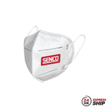 24 Hr Express Ship - KN95, 5-Ply Face Masks, FDA EUA List, Bulk Packaged, Full color Transfer logo