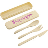 Bamboo Fiber Cutlery Set