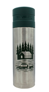 Stanley® Stainless Utility 24oz Vacuum Bottle hammertone green