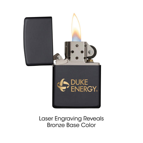 Black Matte Windproof Zippo® Lighter