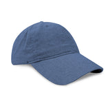 Unconstructed Chambray Washed Cap