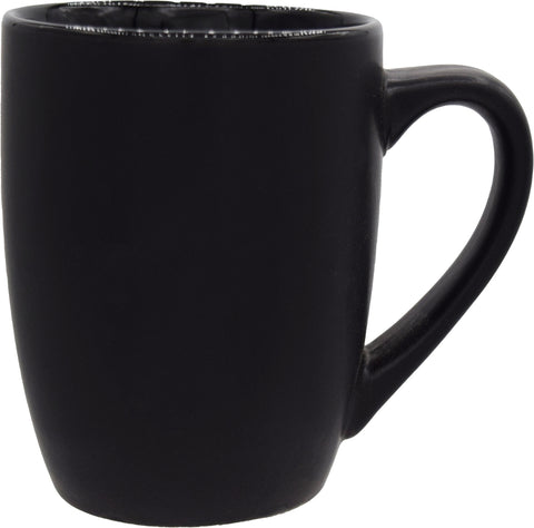 Economy Cottager 12oz matte black mug
