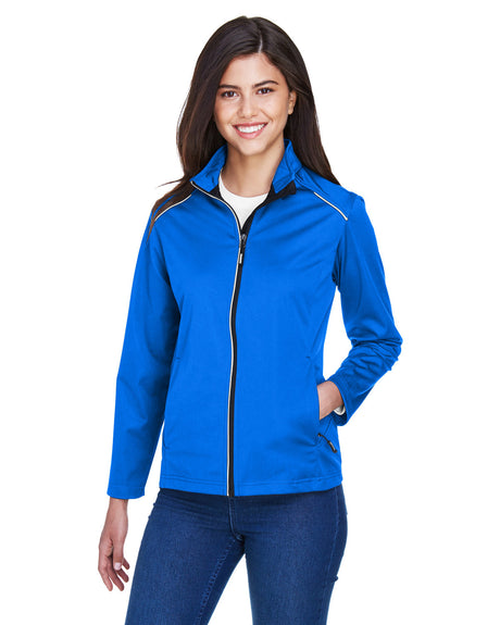 CORE 365 Ladies' Techno Lite Three-Layer Knit Tech-Shell