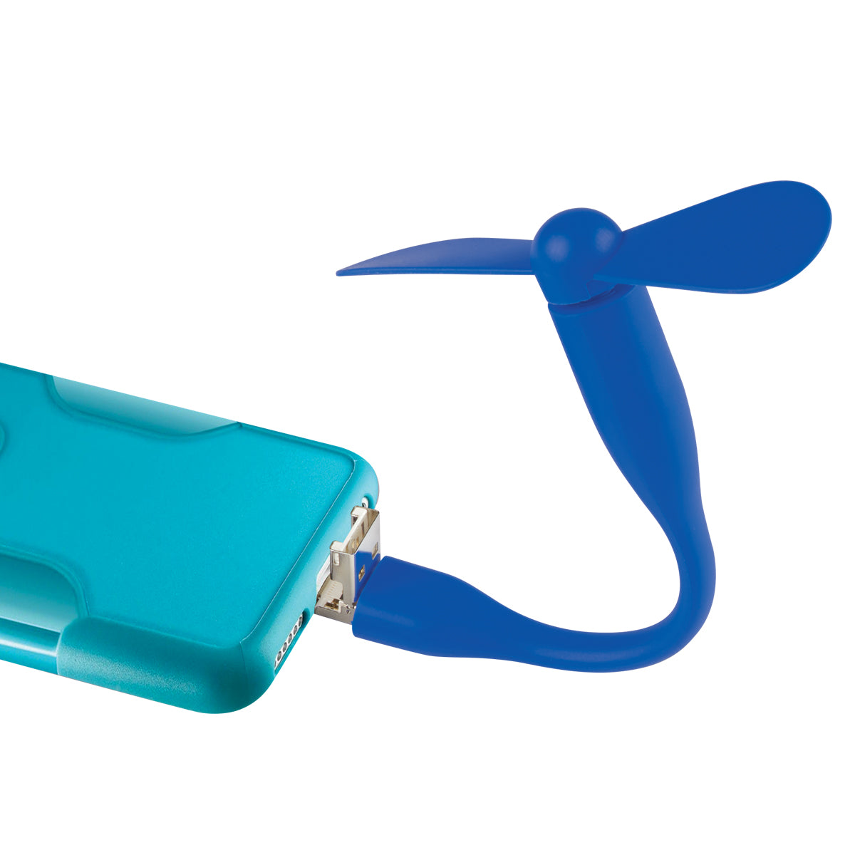 Mini Usb Fan With 3-way Connector