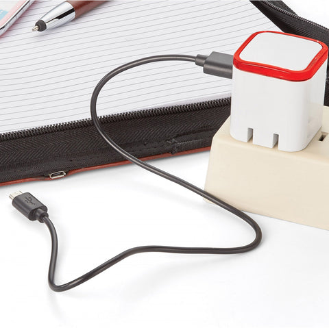 FABRIZIO 5,000 mAh POWER BANK ZIP PORTFOLIO INCLUDES UL CERTIFIED BATTERY