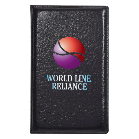 Leather Look Padfolio With Sticky Notes & Flags