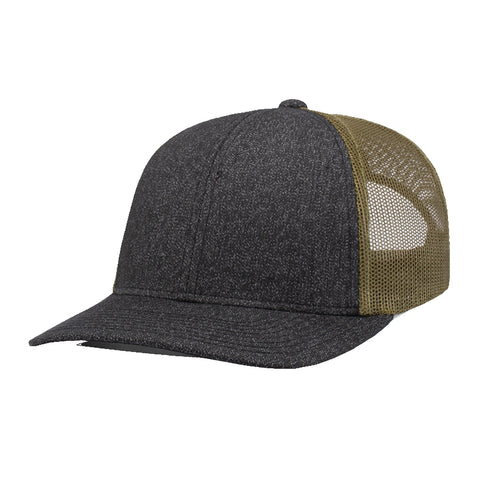 Melange Heather Low-Profile Trucker