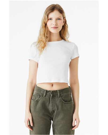 BELLA+CANVAS Ladies' Micro Ribbed Baby Tee