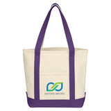 Small Starboard Cotton Canvas Tote Bag