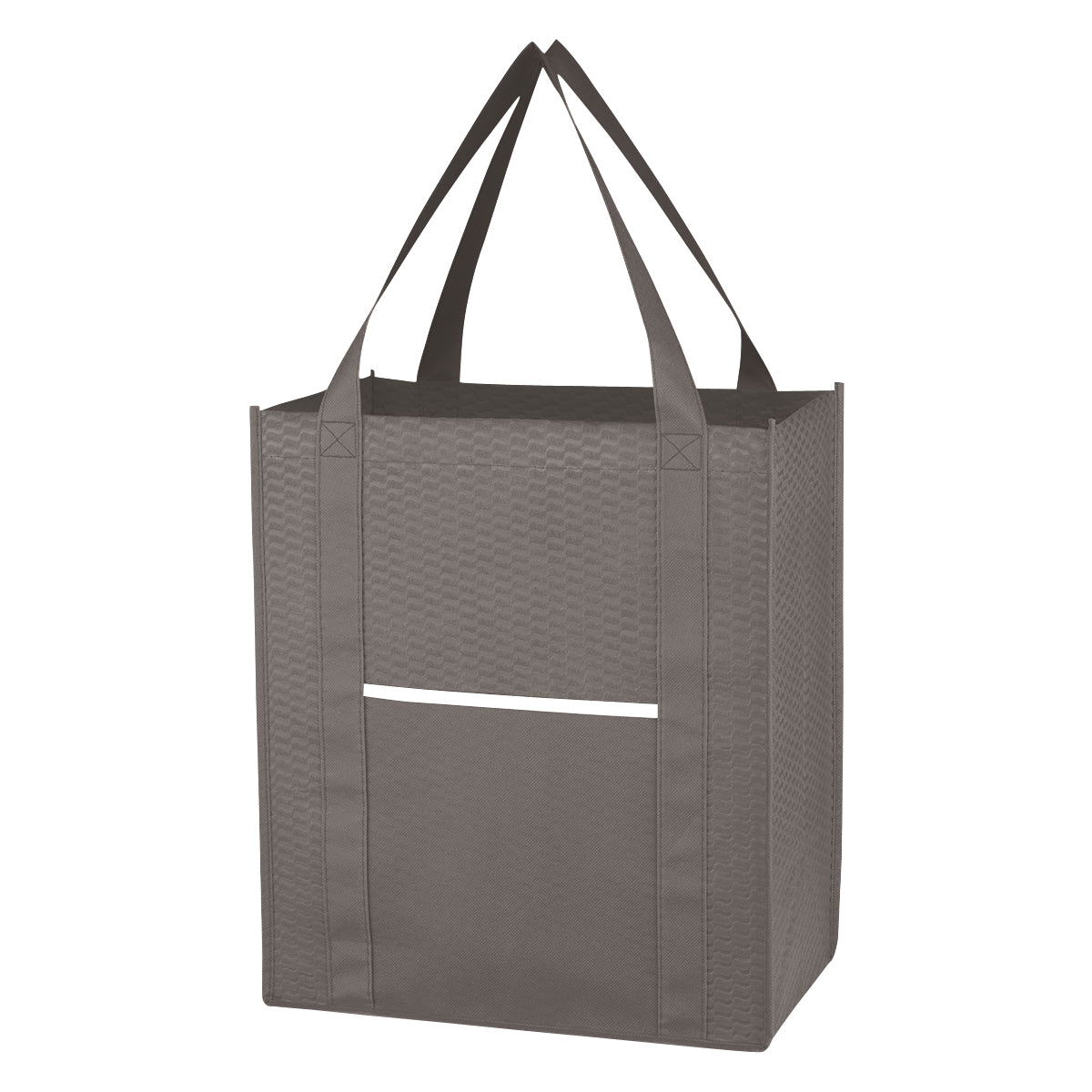 Non-woven Wave Shopper Tote Bag